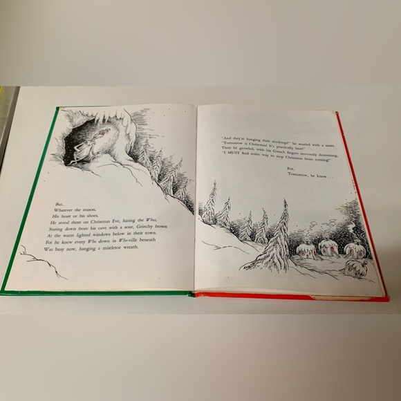 Rare Error Misprint 1957 1st Edition Hardcover HOW THE GRINCH STOLE CHRISTMAS - Picture 6 of 16